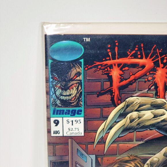PITT #9 ~ 1993 ~ First Printing - Keown Panosian 1996 | VG+ B&B IMAGE COMICS - Picture 2 of 5